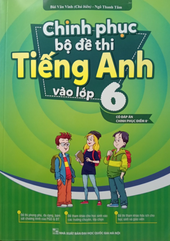 Sách - Chinh phục bộ đề thi Tiếng Anh vào lớp 6
