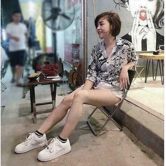 Vớ sọc cổ Hàn siêu chất nam nữ co giãn