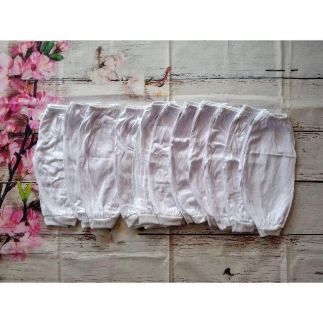Combo 10 quần dài ống bo cotton cho bé