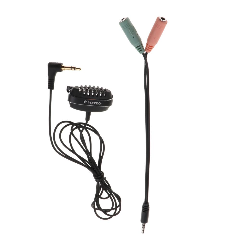 Lavalier Microphone Professional Omnidirectional Mic for video Lectures