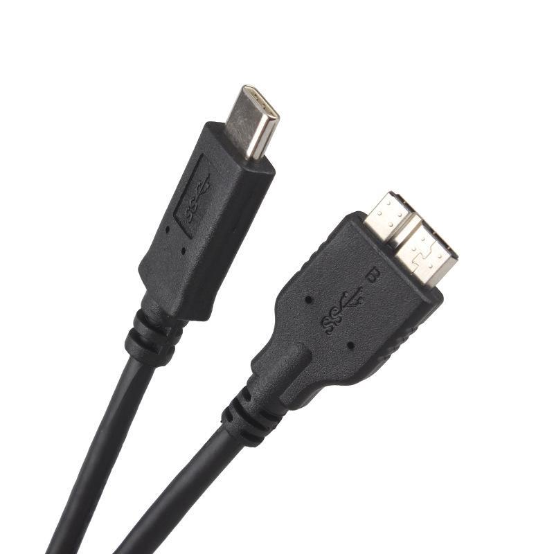 Type-c to Micro B Mobile Hard Drive Data Cable USB3.1 Type-c to 3.0 Letitia