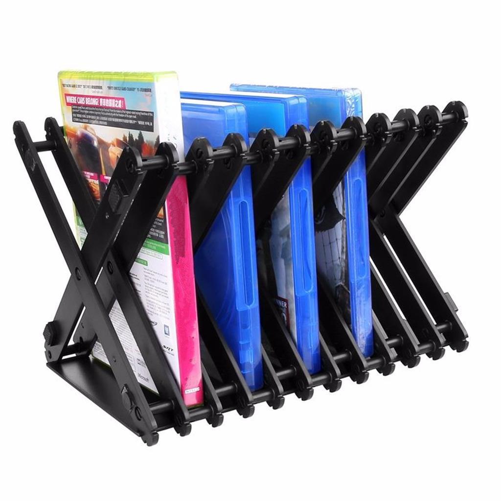 Game Disc Storage Rack Holder CD DVD Stand for PS4 Slim Pro