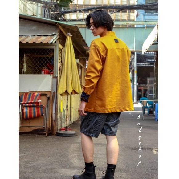 Áo khoác Jeans Nhung cổ V - BL39