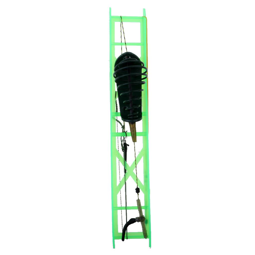 Carp Fishing Inline Method Feeder Cage Hook Rig Set Coarse Fishing 40g