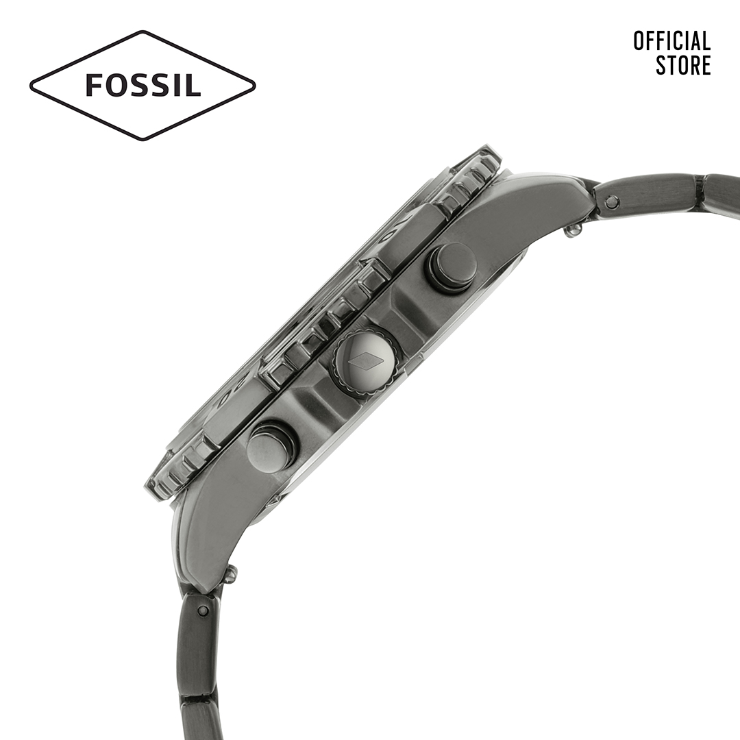 Đồng hồ nam FOSSIL dây thép không gỉ Garret FS5621 - màu xám