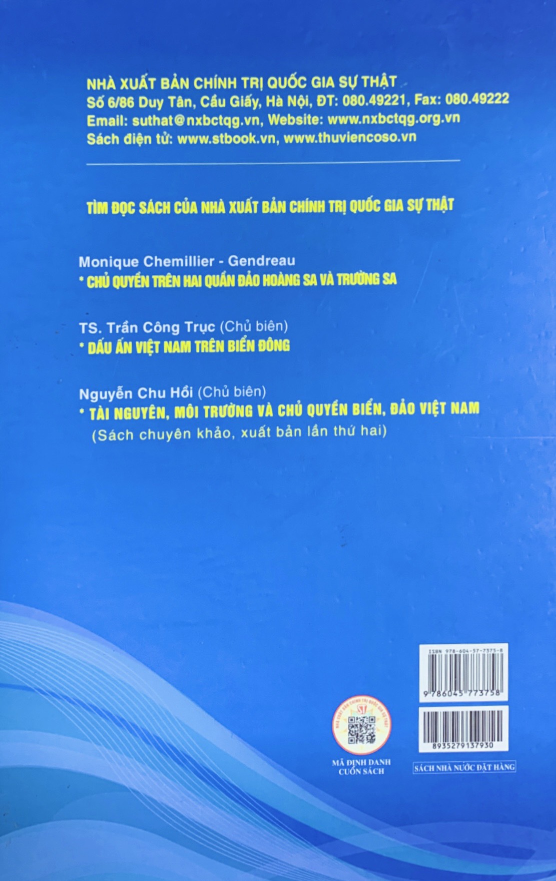 Chính sách, pháp luật trên Biển Đông của Trung Quốc - Nhìn từ góc độ pháp luật quốc tế (Sách chuyên khảo)