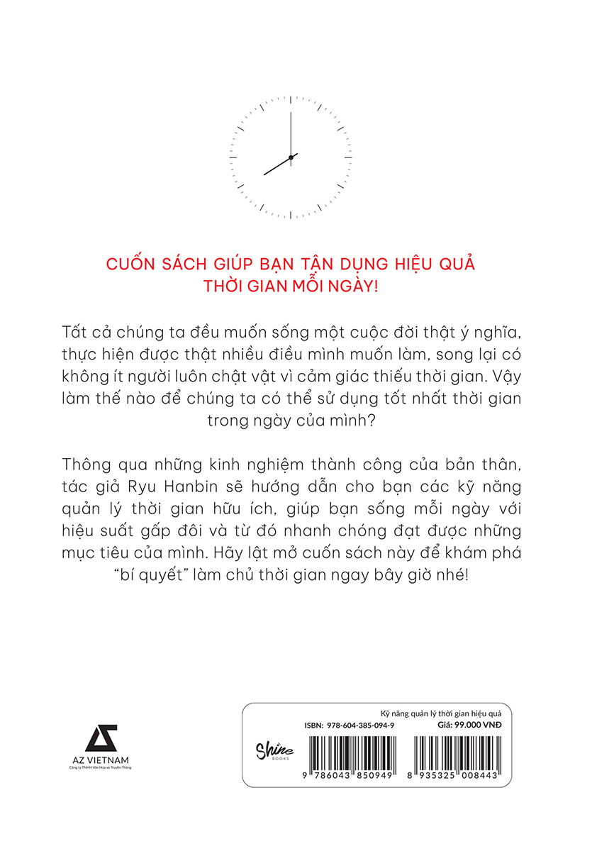 KỸ NĂNG QUẢN LÝ THỜI GIAN HIỆU QUẢ_AZ