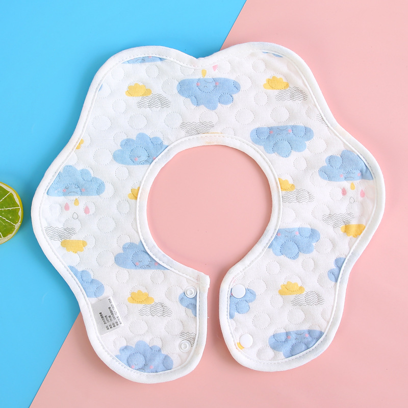 Yếm tròn chống thấm xoay 360 cho bé trai/ gái