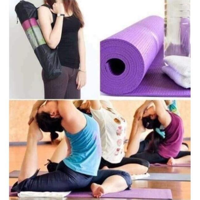 Thảm Tập Yoga CHỐNG TRƯỢT 2 Lớp Cao Su TPE