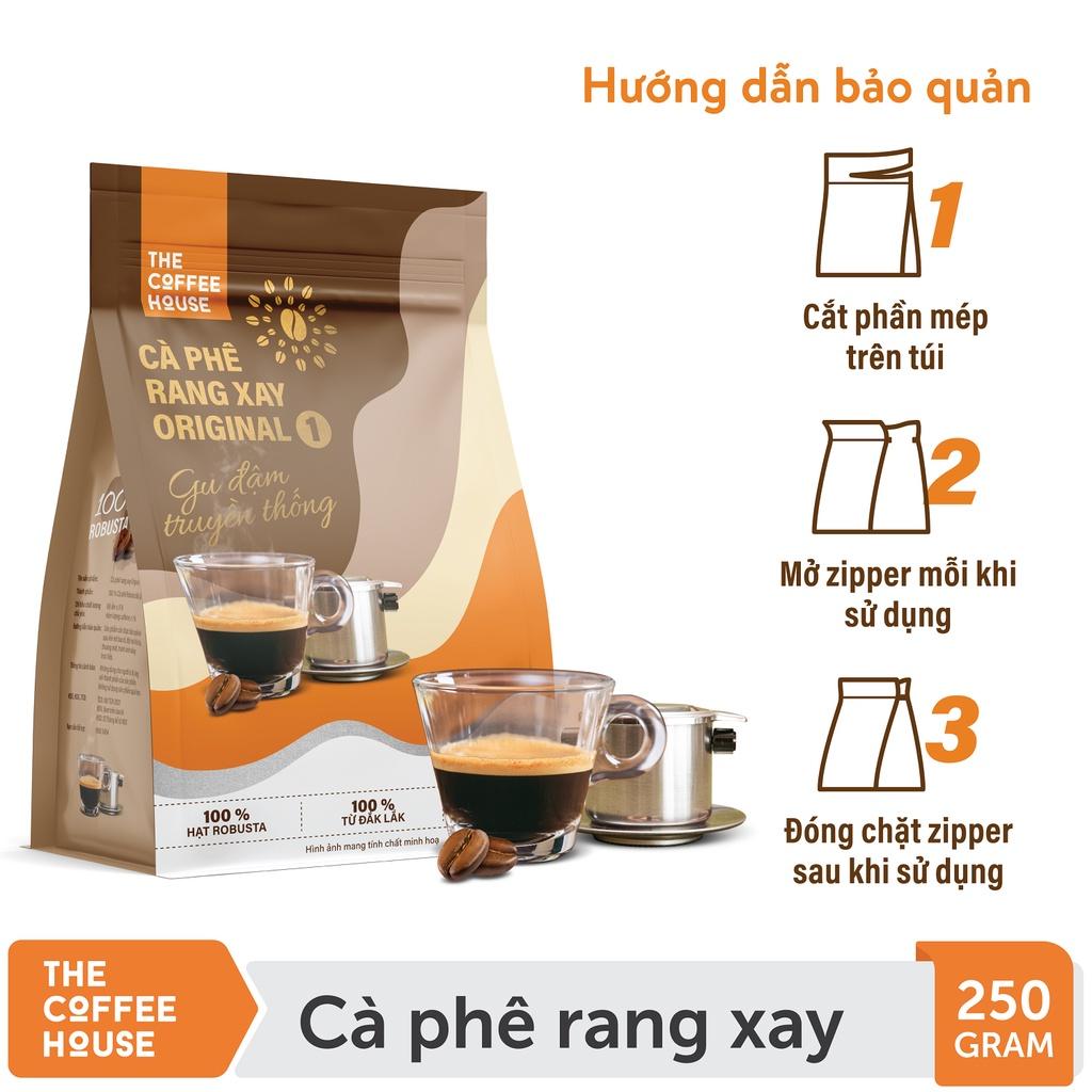 Cà phê rang xay Original 1 The Coffee House (250g/Gói) Cafe nguyên chất