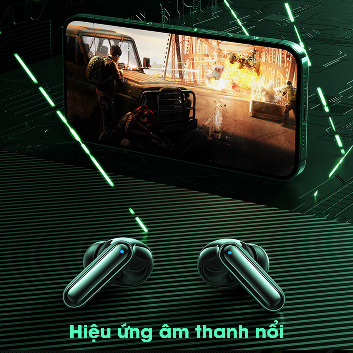 Tai nghe bluetooth gaming Remax GameBuds G1 âm thanh hifi sống động, cảm ứng bằng vân tay, chơi game độ trễ cực thấp - Hàng Chính Hãng Remax