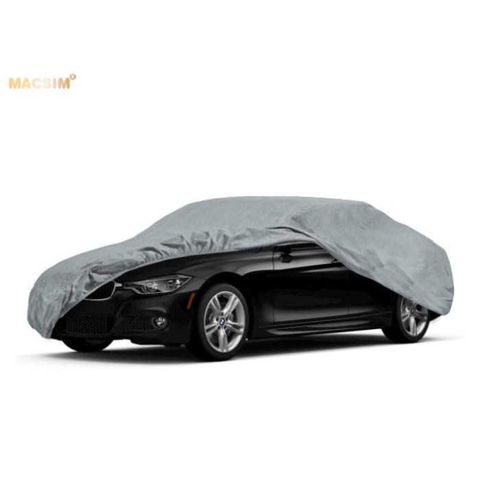Bạt phủ ô tô chất liệu vải không dệt cao cấp thương hiệu MACSIM dành cho xe BMW X7 màu ghi - Trong nhà ngoài trời