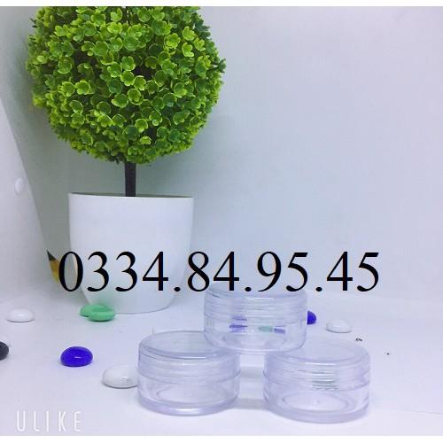 10 Hũ nhựa tròn 20g LÙN _ChaiLoHuMyPham