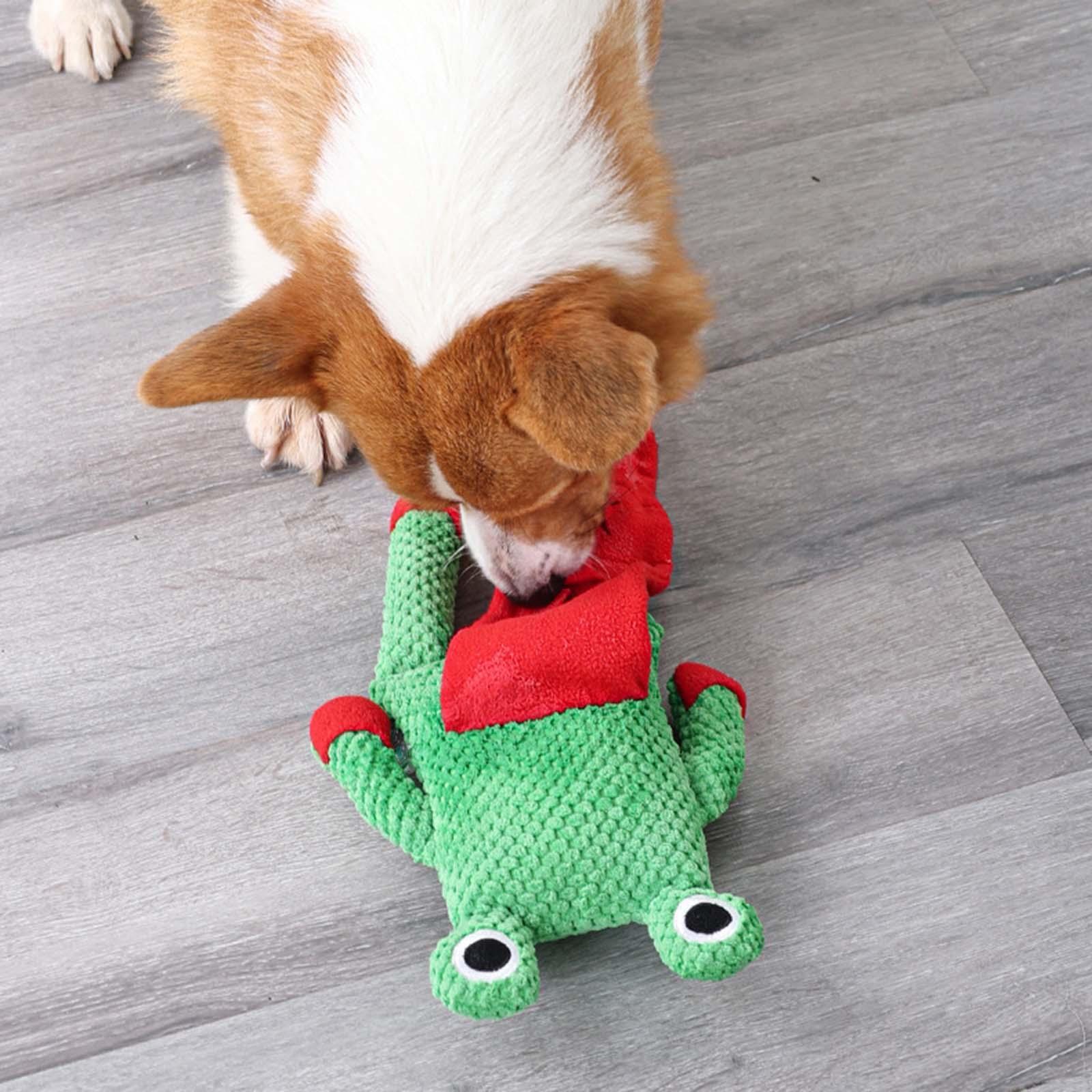 Dog Squeaky Chew Toy Sniffing Toy Interactive Puzzle Toy Foraging Instinct Training Pets Supplies Pet Feeding