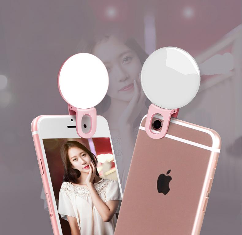 Đèn selfie tự sướng mini phong cách Hàn Quốc làm đẹp da - EM042