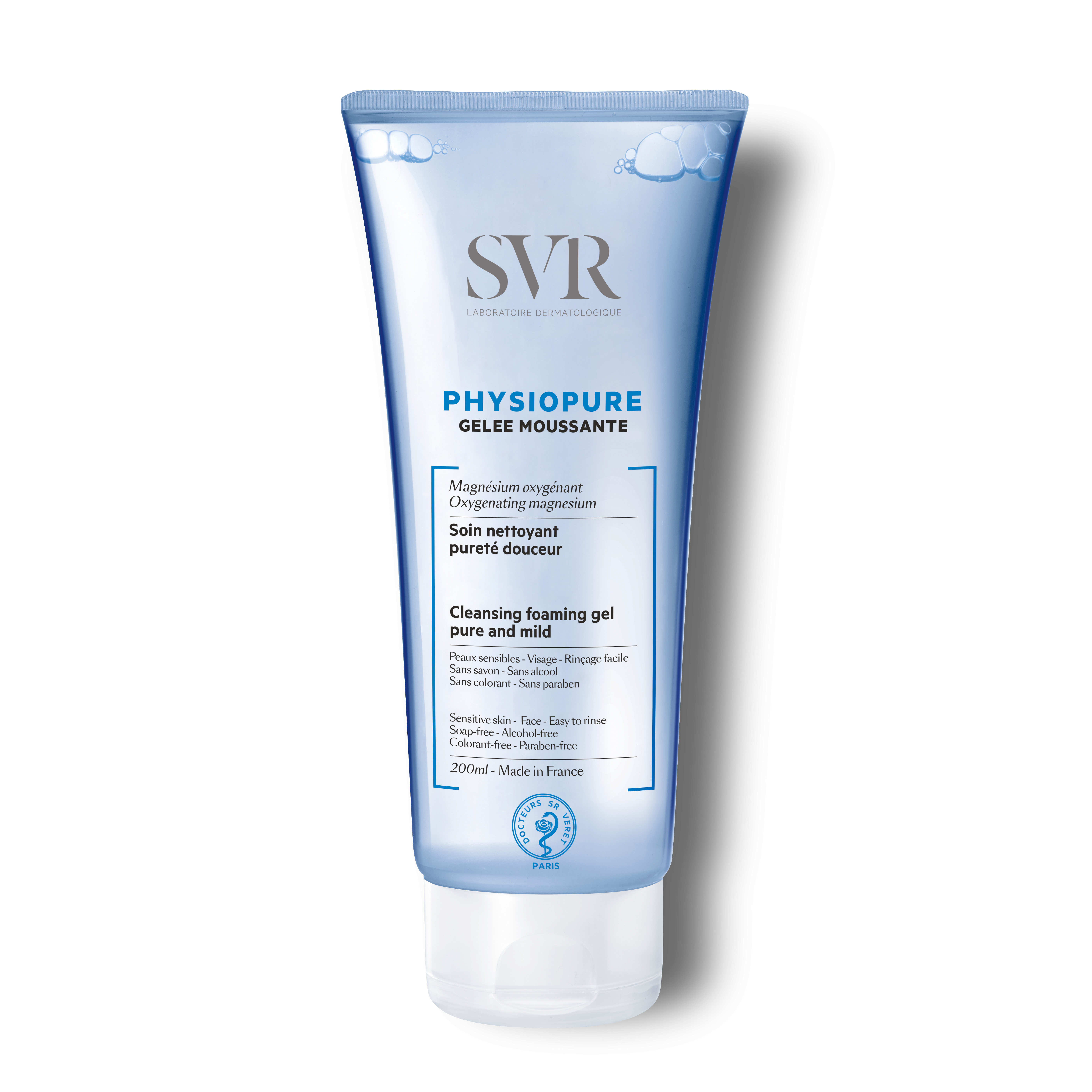 Gel Rửa Mặt Dành Cho Da Nhạy Cảm SVR Physiopure Gelée Moussante Tuýp 200ml - PGM