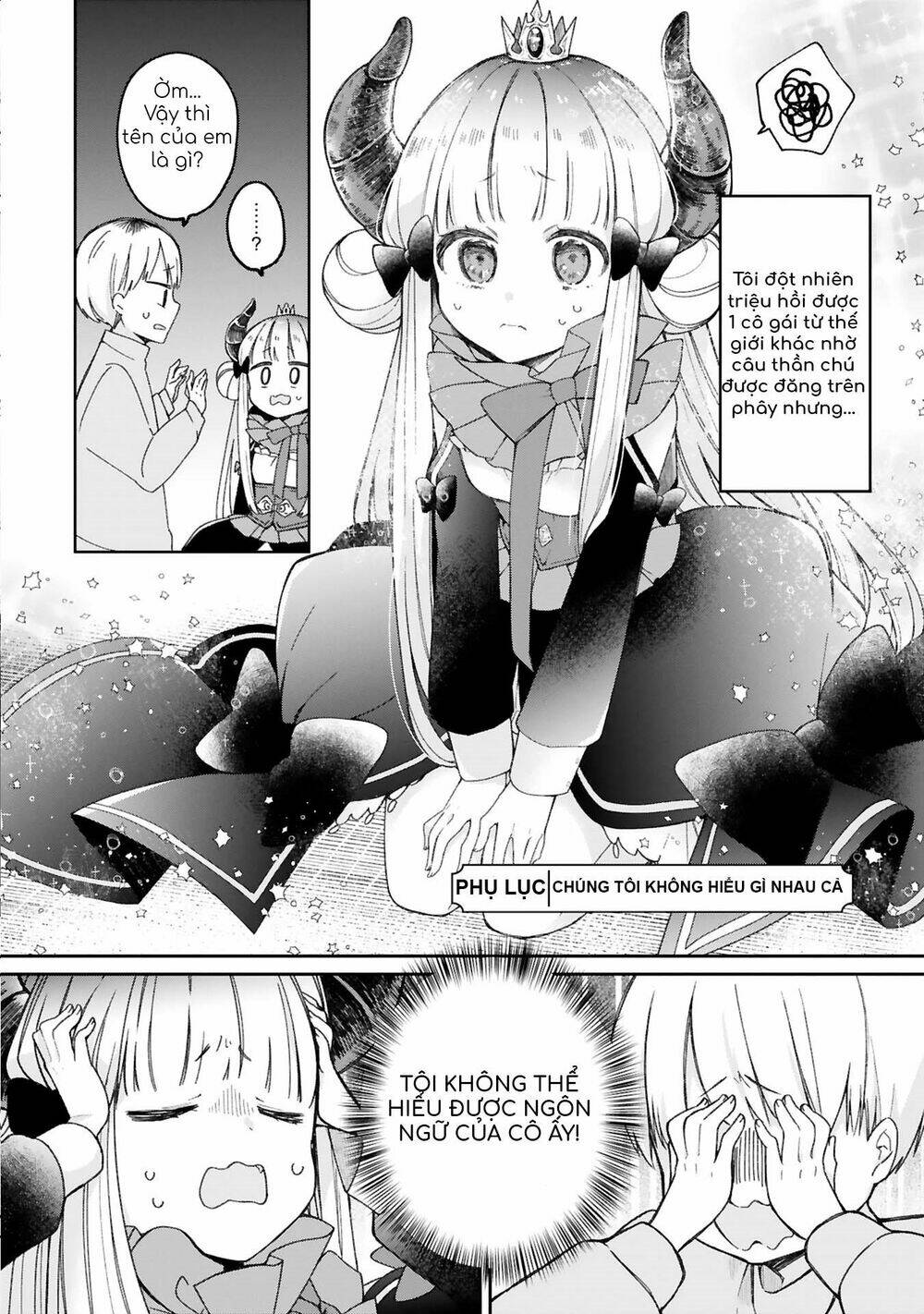 i was summoned by the demon lord, but i can't understand her languag chapter 8.5 1