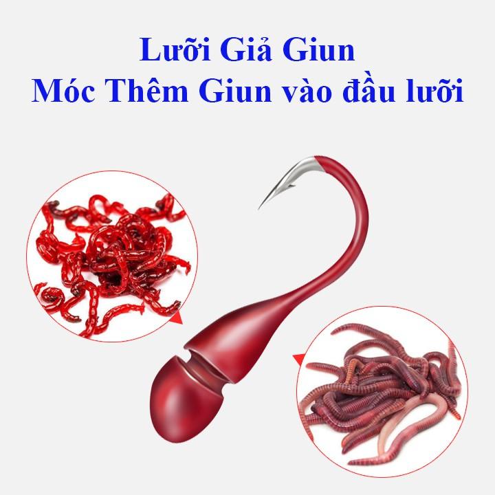 Dây Trục Câu Đài Câu Đơn Siêu Tiện Lợi có săn phao câu cá , lưỡi câu cá giả giun DC-14