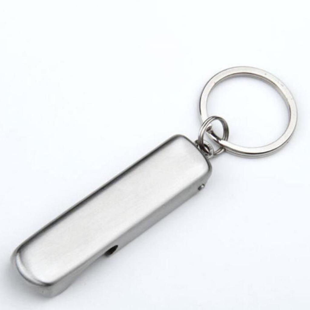 2-in-1 Stainless Steel Nail Clippers Ultra-thin Simple with Bottle Opener