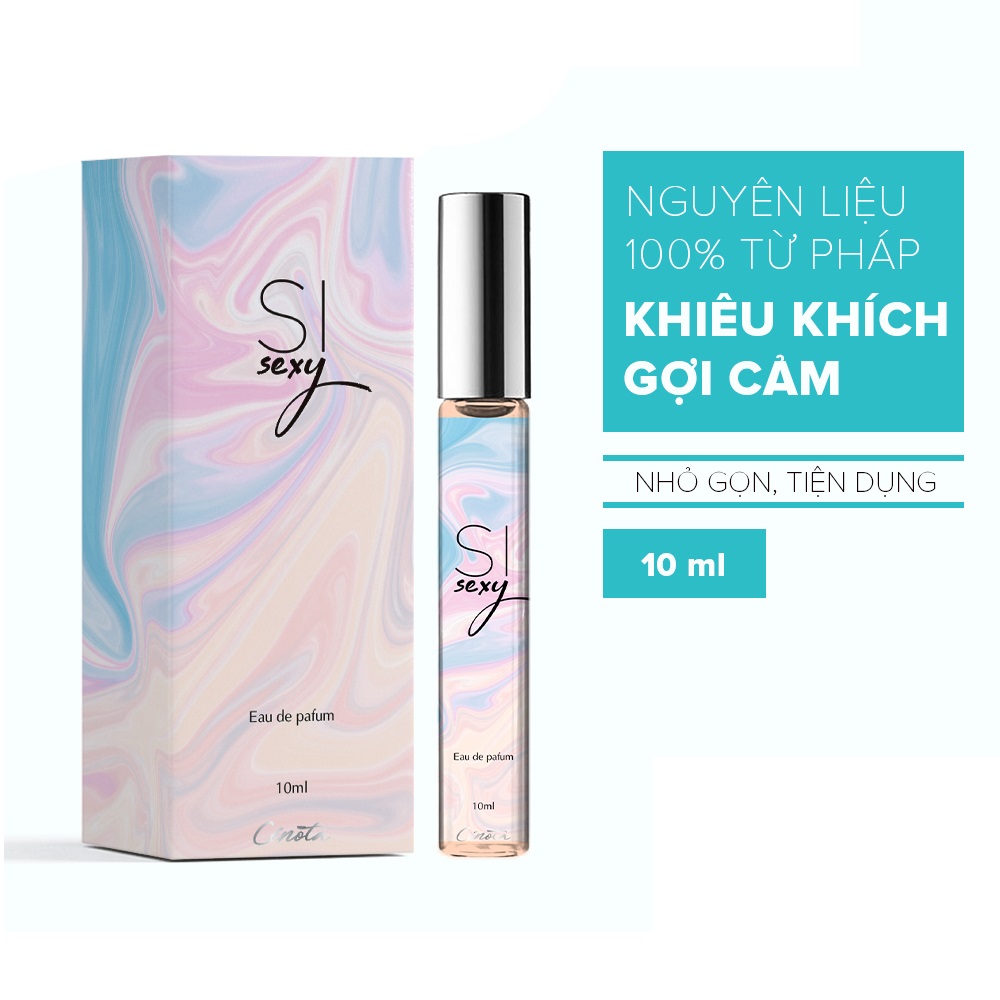 Nước hoa mini dạng lăn Cenota Si Sexy 10ml Chính Hãng Quyến Rũ Gợi Cảm