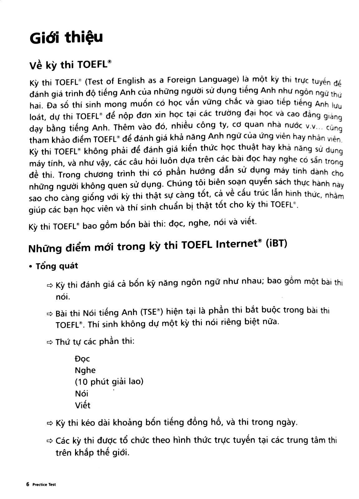 Developing Skills For The Toefl IBT (Không Kèm CD) - Tái Bản