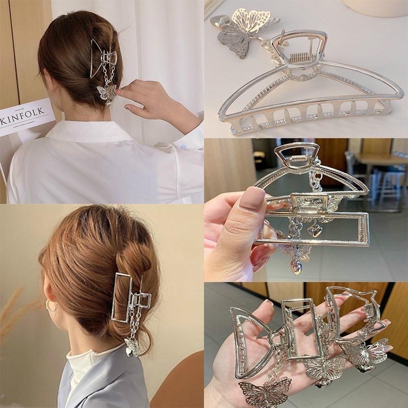 Kẹp tóc gắp tóc gấp tóc kim loại hot trend