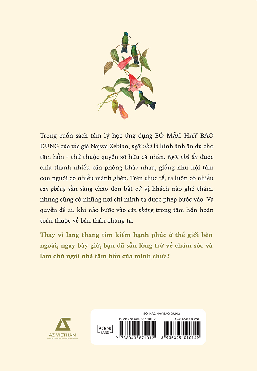 Bỏ Mặc Hay Bao Dung - Tặng kèm Bookmark