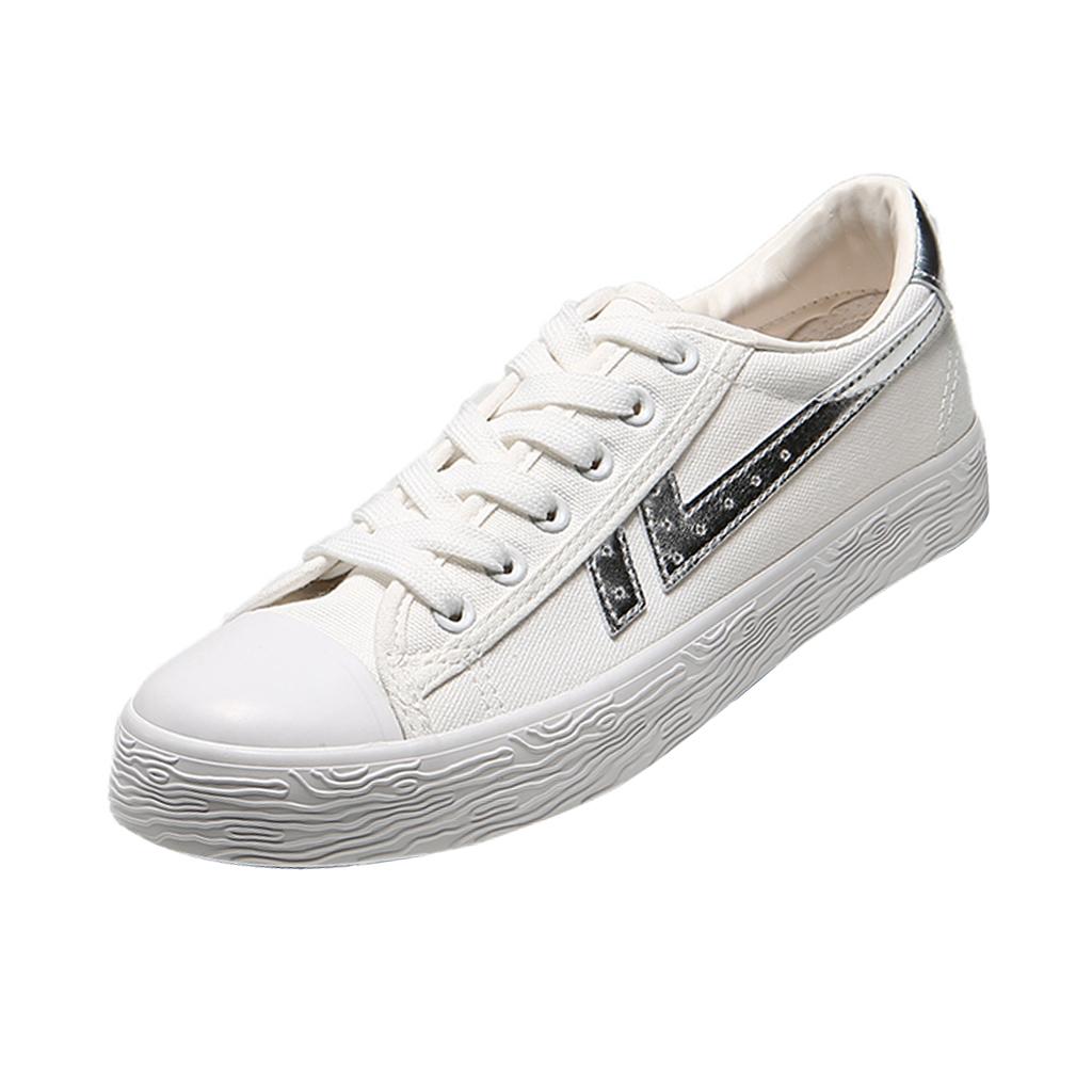 Classic Canvas Shoes for Men,Comfort Lace-up Casual Sneakers Low Cut Shoes