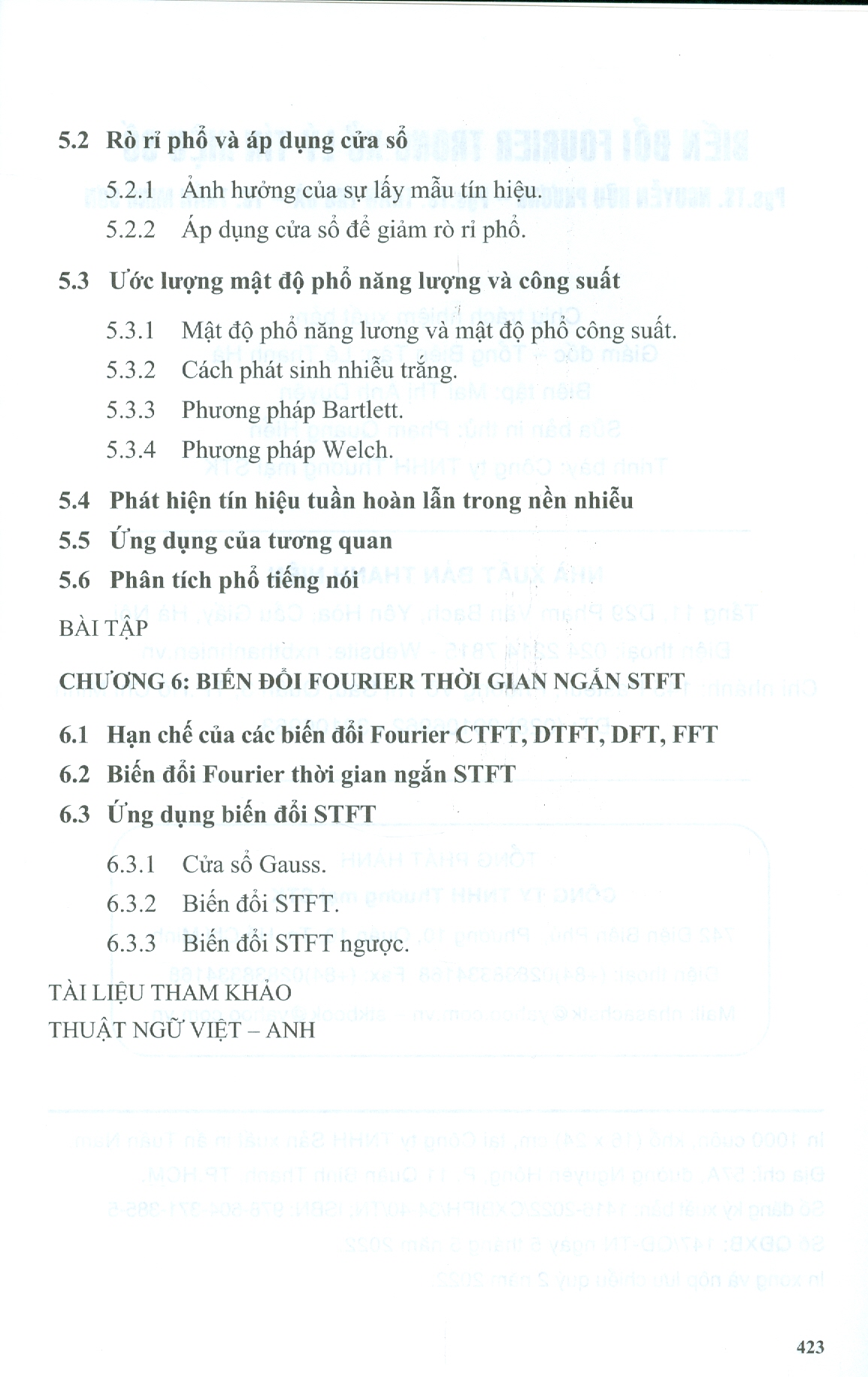 Biến Đổi Fourier Trong Xử Lý Tín Hiệu Số