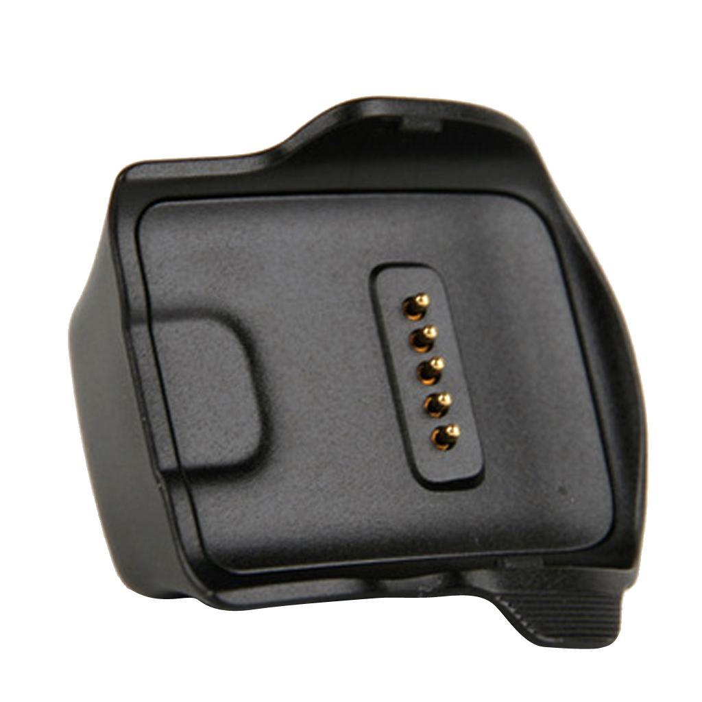 R350 Magnetic USB Charger Dock Station Cradle Adapter for Samsung Gear Fit Smart Watch Black