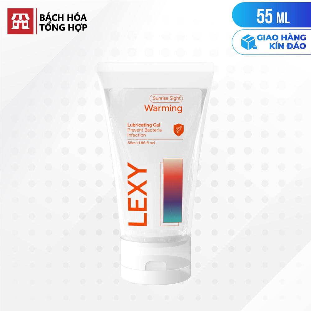 Gel bôi trơn ấm nóng - Lexy Warming - Chai 55ml