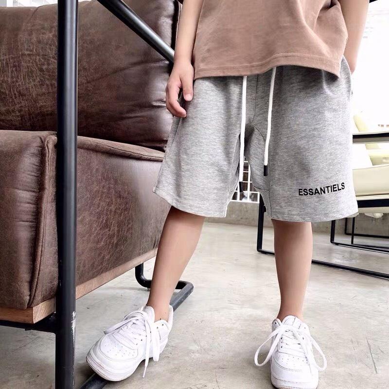 Quần Short Nam Nữ Hàn Quốc Unisex Dáng Rộng In Chữ ESSEN 2 Màu Cực Chất