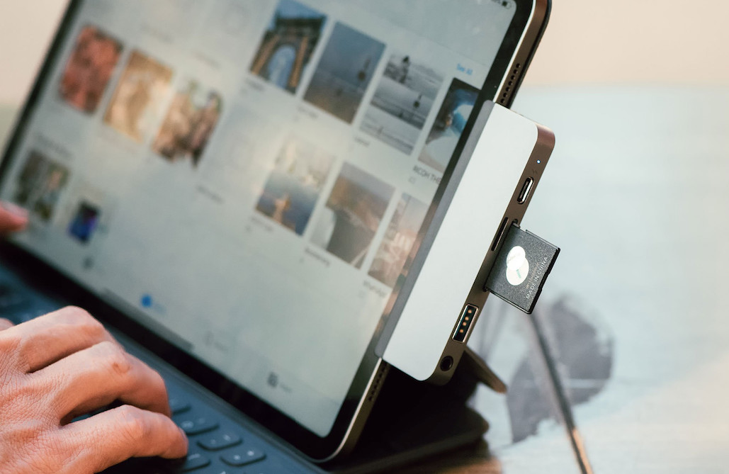 Cổng chuyển/ Hub USB Type-C 6in1 HyperDrive Dành Cho iPad Pro 2018-2020 và Macbook/Laptop/Smartphone - Hàng Chính Hãng