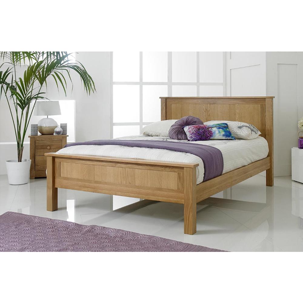 Giường Đôi Capri Gỗ Sồi IBIE - BBDCAPO