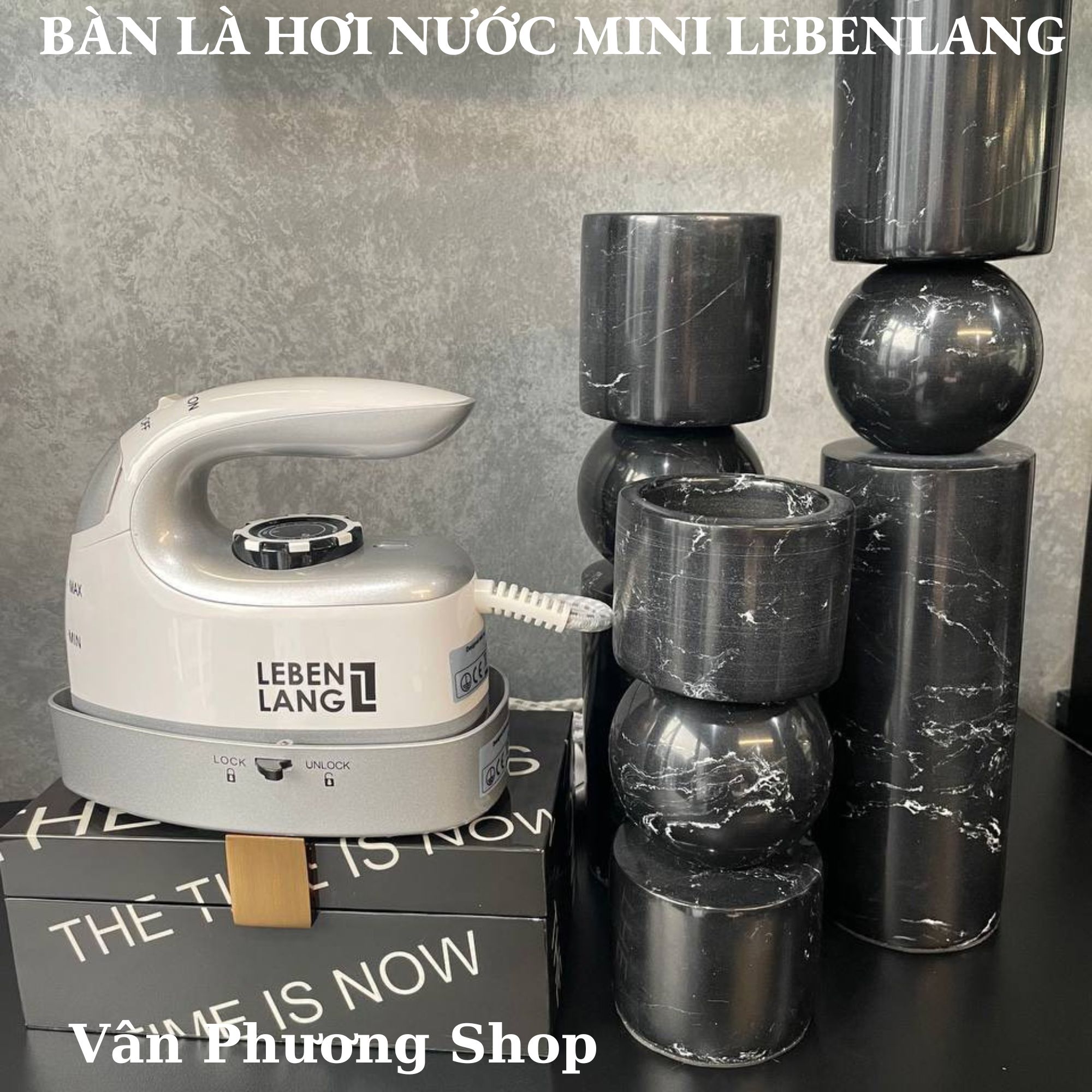 Bàn Là Hơi Nước Mini Du Lịch Lebenlang LBL66673 - Hàng Chính Hãng