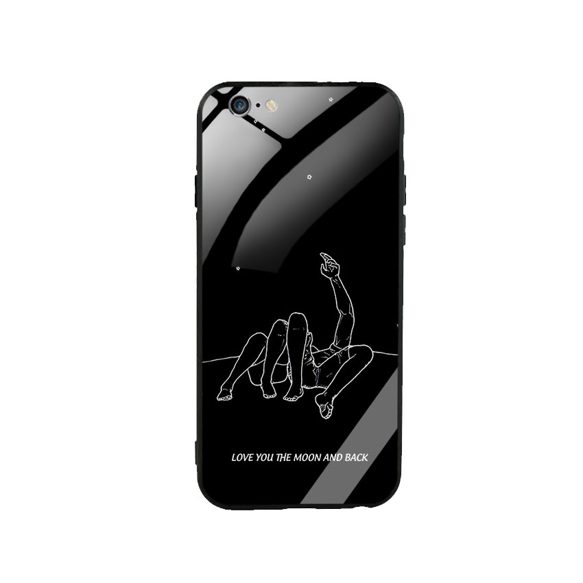 Ốp Lưng Kính Cường Lực cho điện thoại Iphone 6 Plus / 6s Plus - Love 08