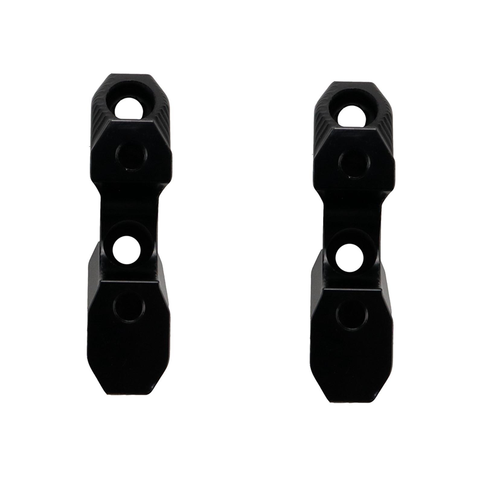 Handlebar Riser Clamps Replacement Portable Spare Part Aluminum Alloy Easy to Install Durable Accessories Black for Sportster S 1250 SS