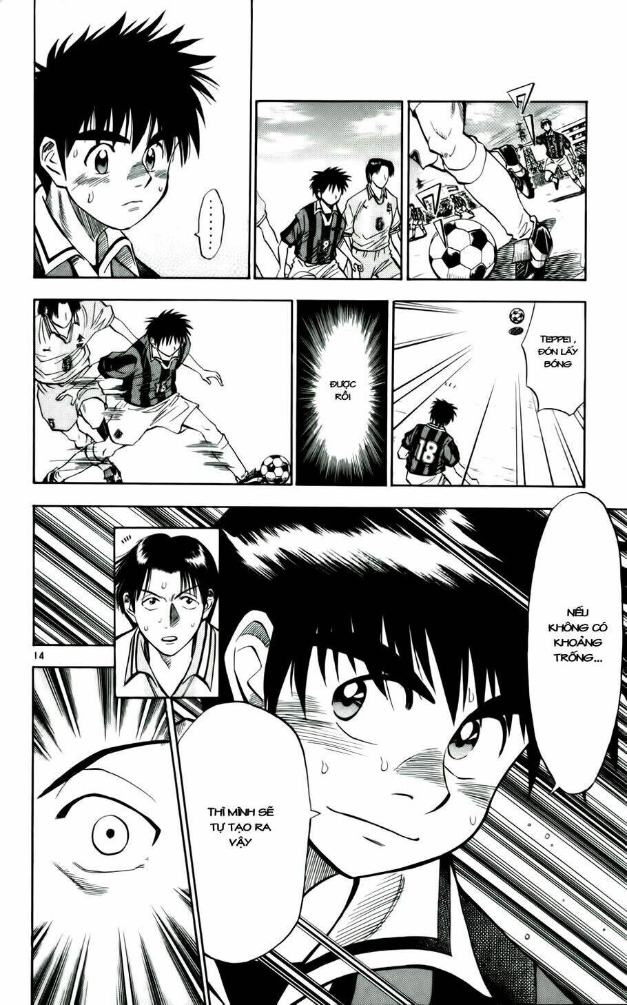 vũ điệu trên sân cỏ - fantasista chapter 29 14
