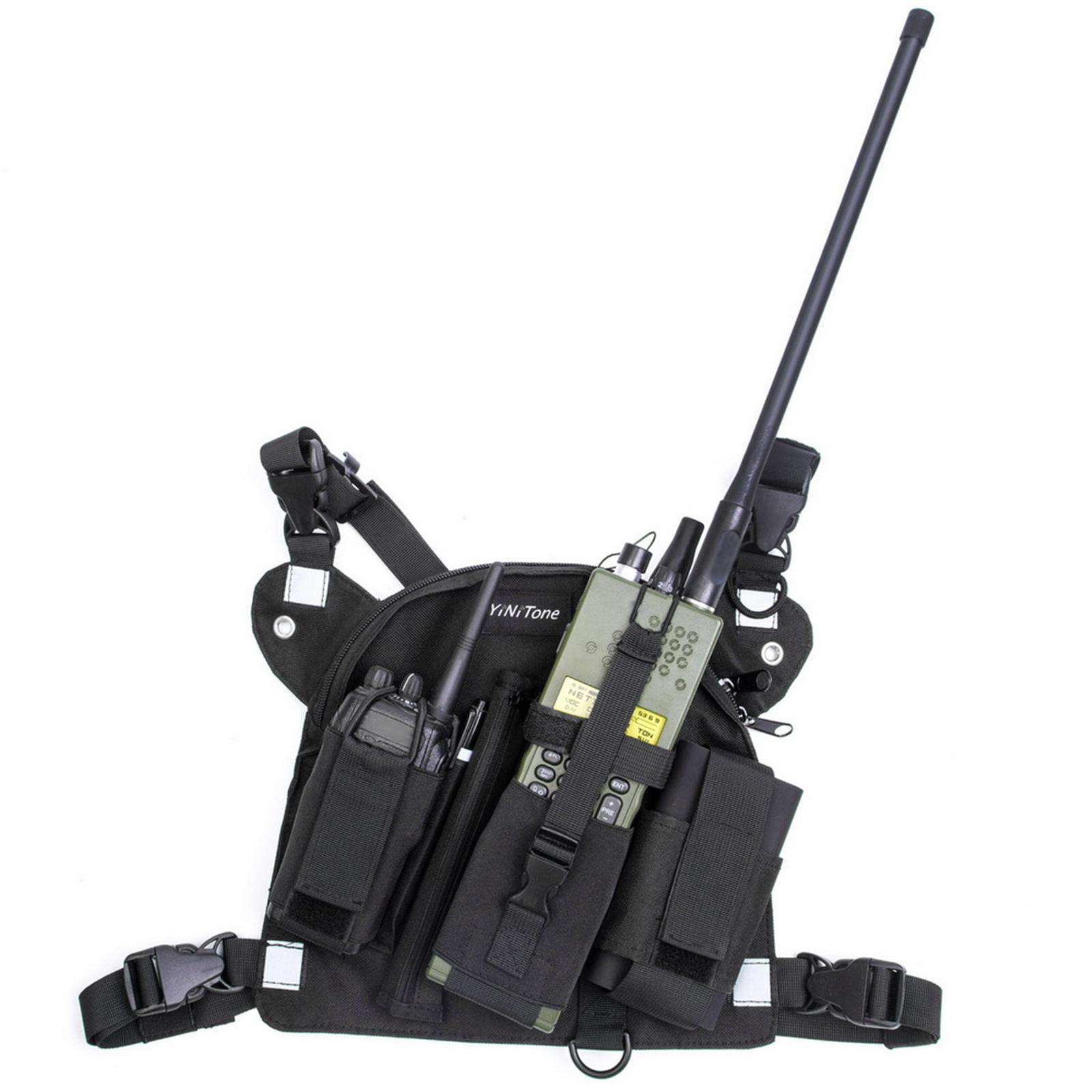 Talkies Radio Chest Harness Radio Chest Harness Bag for Hiking Adults
