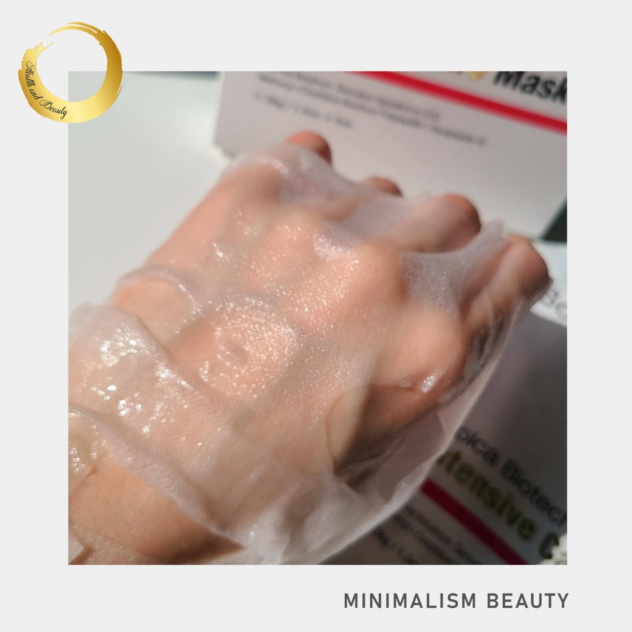 Mặt nạ cấp ẩm, làm trắng và giảm nếp nhăn - Bolca Biotechnie Intensive care mask