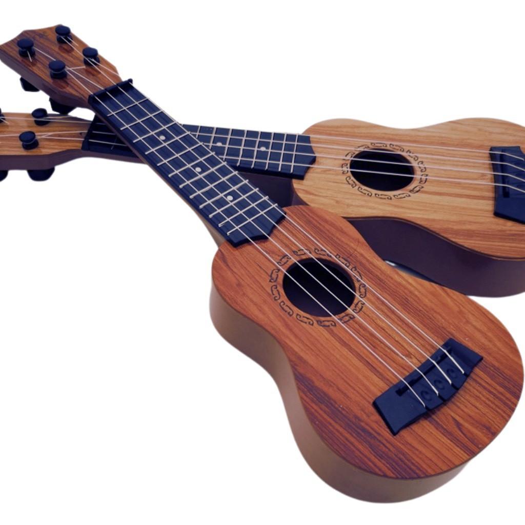 Đàn Ukulele Guitar Mini Đa Màu Sắc Kích Thích Sự Vui Chơi Của Bé Với Âm Nhạc, Đồ Chơi Bổ Ích Cho Bé Yêu