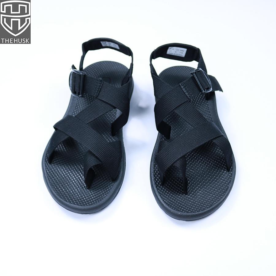 Giày Sandals Unisex HuuCuong Xỏ Ngón Quai Dù Đế Cao Su - TH9