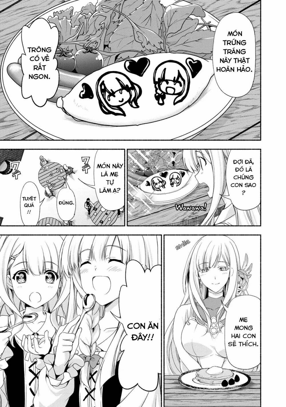 moto kizoku reijou de mikon no haha desuga, musumetachi ga kawaii sugite boukenshagyo mo ku ni narim chapter 1 15