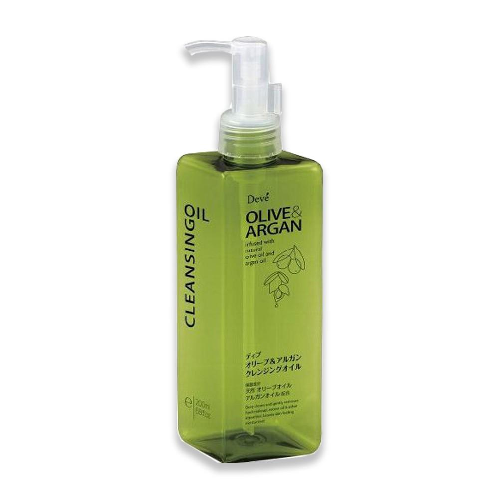 Combo Dầu Tẩy Trang Và Sữa Rửa Mặt Deve Chiết Xuất Dầu Olive &amp; Argan