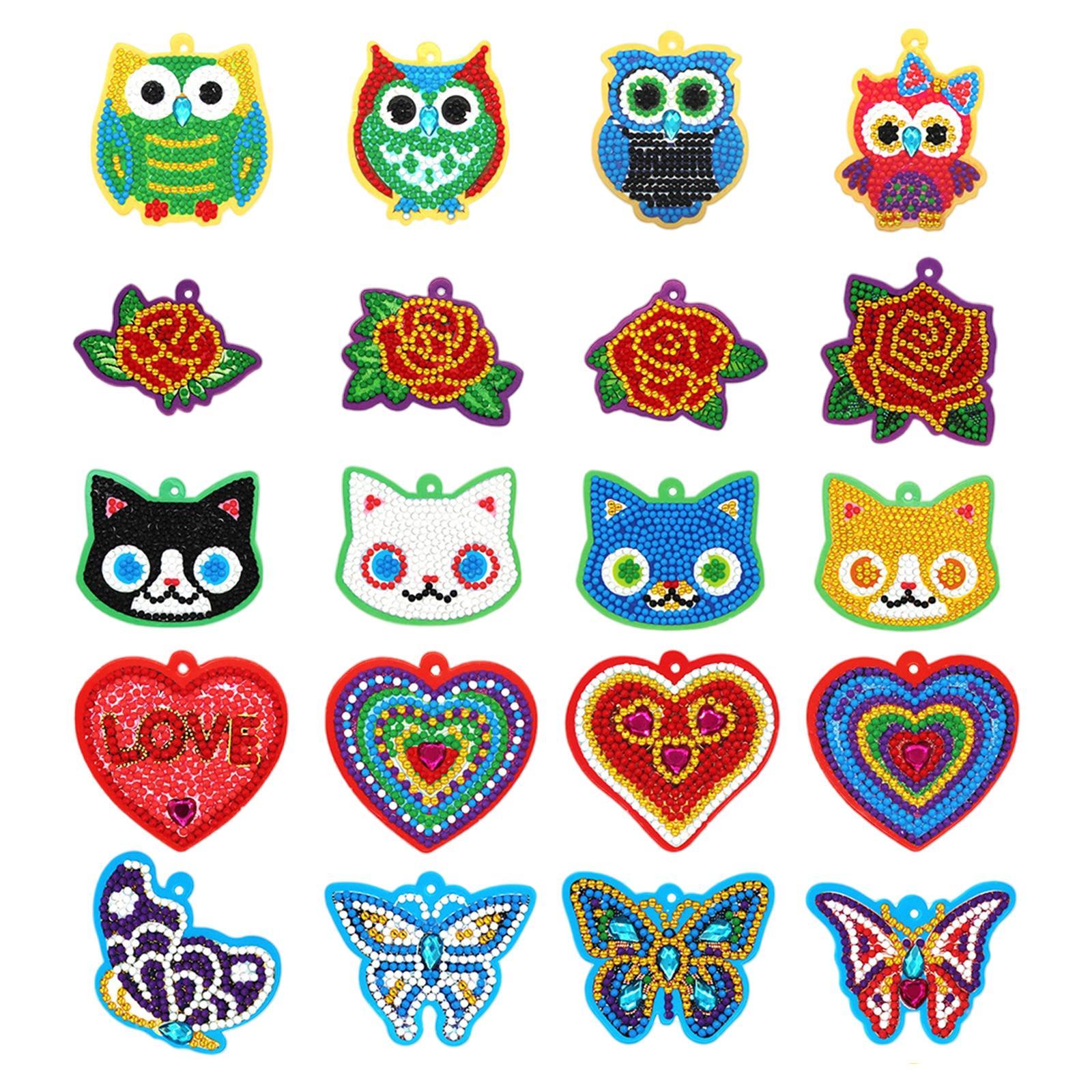 Cartoon DIY Full Drill Embroidery Kits Ornament Home Decor
