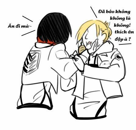 đại chiến titan - doujinshi về các cô gái chapter 6 3