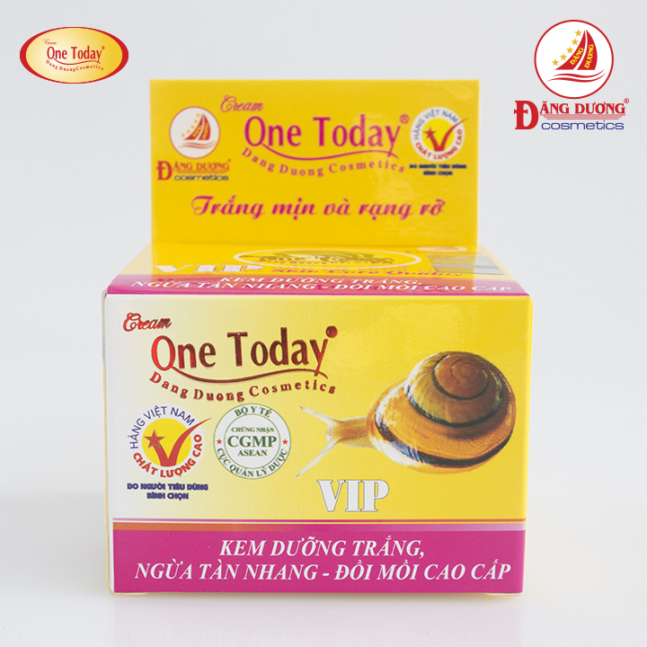 ONE TODAY - KEM DƯỠNG TRẮNG NGỪA TÀN NHANG - ĐỒI MỒI CAO CẤP (VIP) - 15g