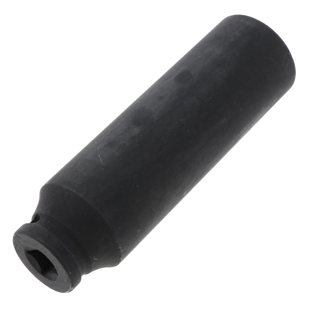 160mm Long 1/2 Drive 34mm Deep 6 Point Hex Socket Air Impact Wheel Wrench