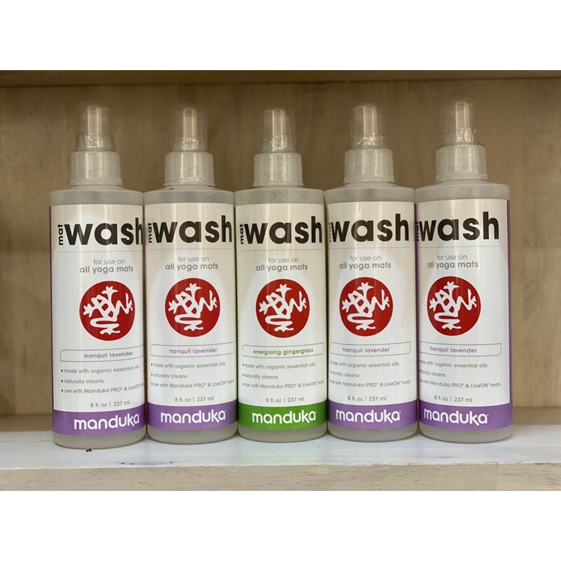 DUNG DỊCH VỆ SINH THẢM YOGA MANDUKA 237ml - Trainquil Lavender