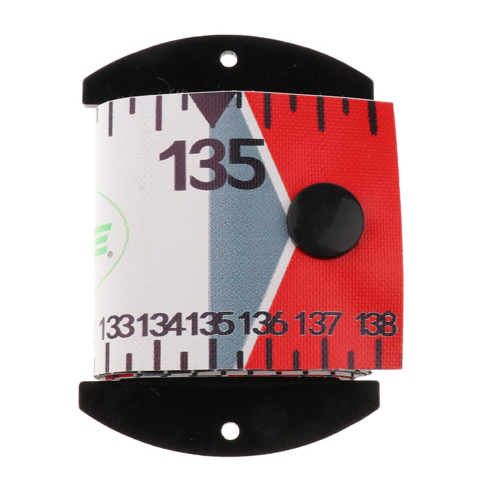 138cm Fishing Ruler Scale Measurement Accurate Soft Measure Tape Green